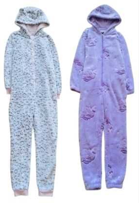 11-12  р F&F флісовий кігурумі з анімалістичним принтом  і Одноріг