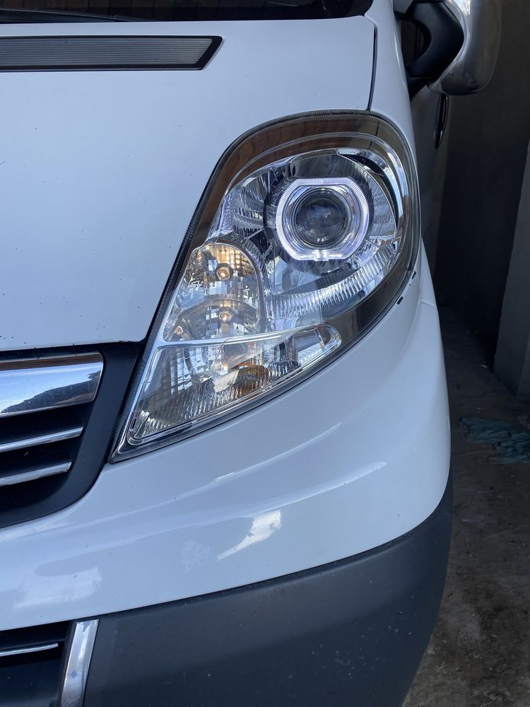 ремонт фар, лінзи opel vivaro, renault trafic, полірування фар