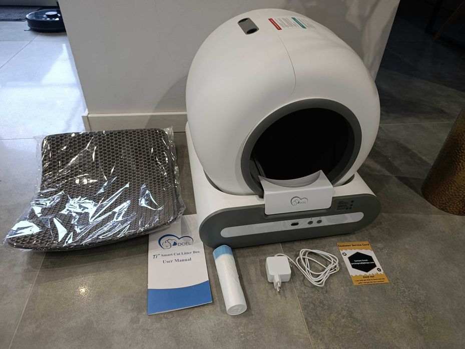 Automatyczna kuweta dla kota Wi-Fi DOLE Ti+ Smart Cat Litter Box