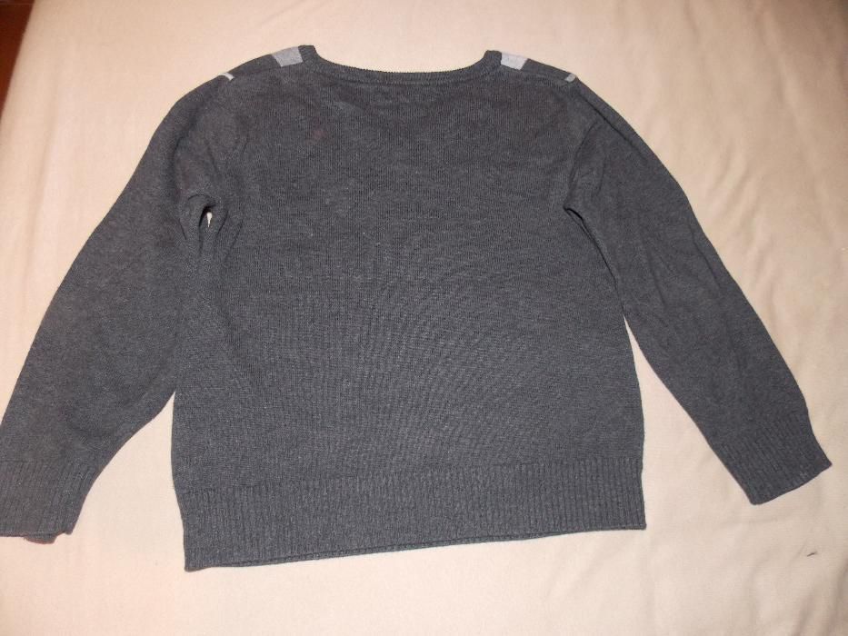 Sweter, sweterek w romby REBEL rozm 110, 5-6 lat