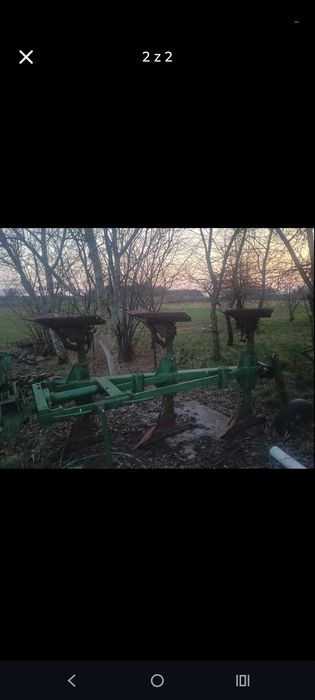 Pług obrotowy,obracany, 3 skibowy,gassner