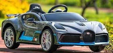Pojazd na akumulator Bugatti Divo czerwony lakier