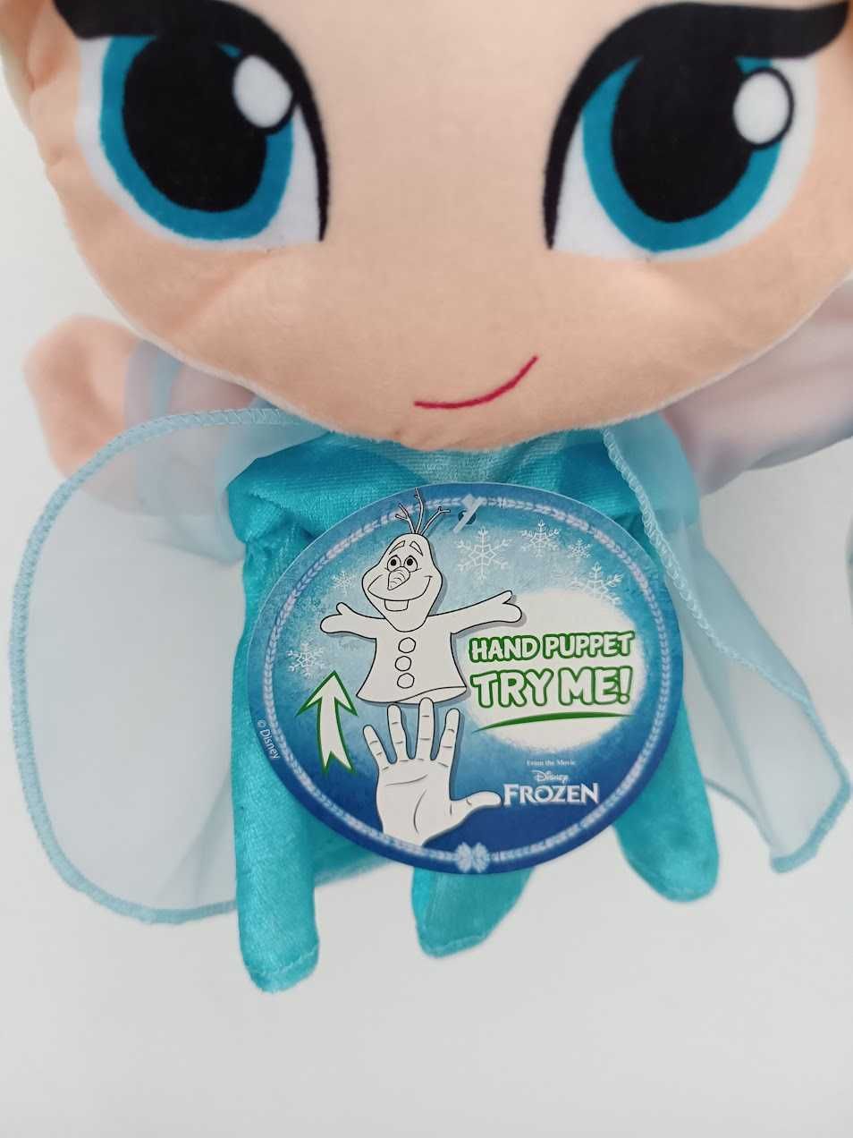 PROMO:Peluche Frozen Elsa Hand Puppet 25cm