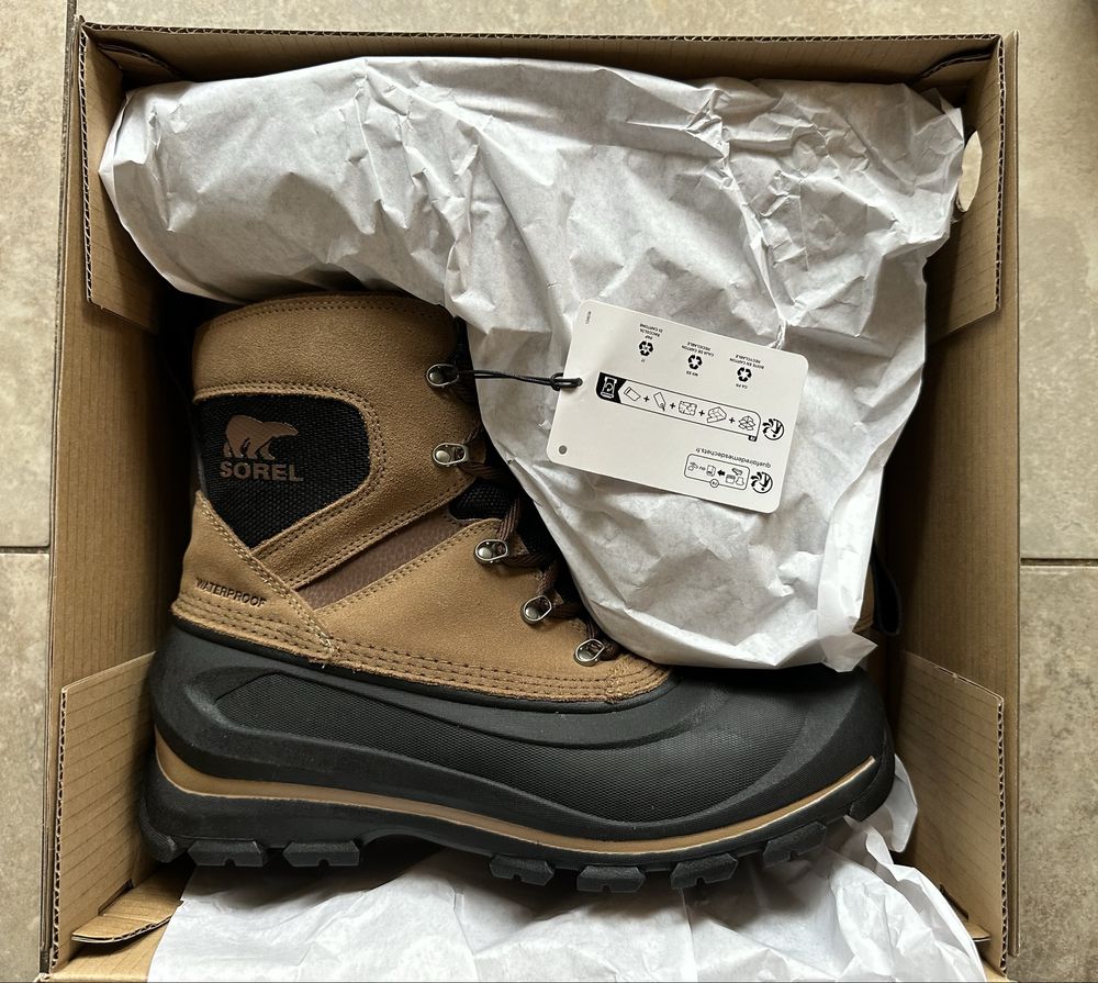 Buty Sorel Buxton Lace Boot WP - Delta/Black rozm. 9, 42