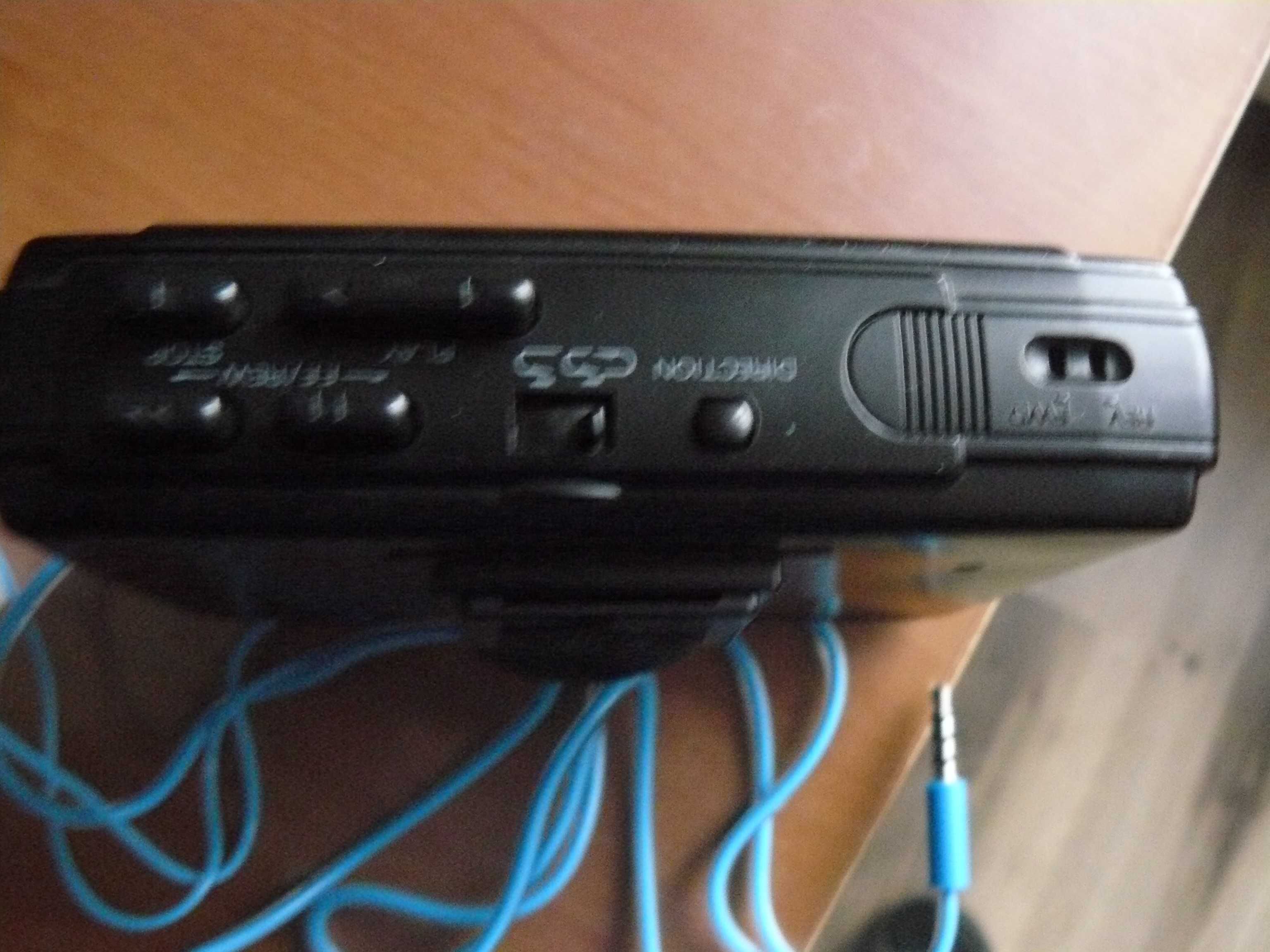 Walkman electronic 5116 z autoreversem wraz ze słuchawkami