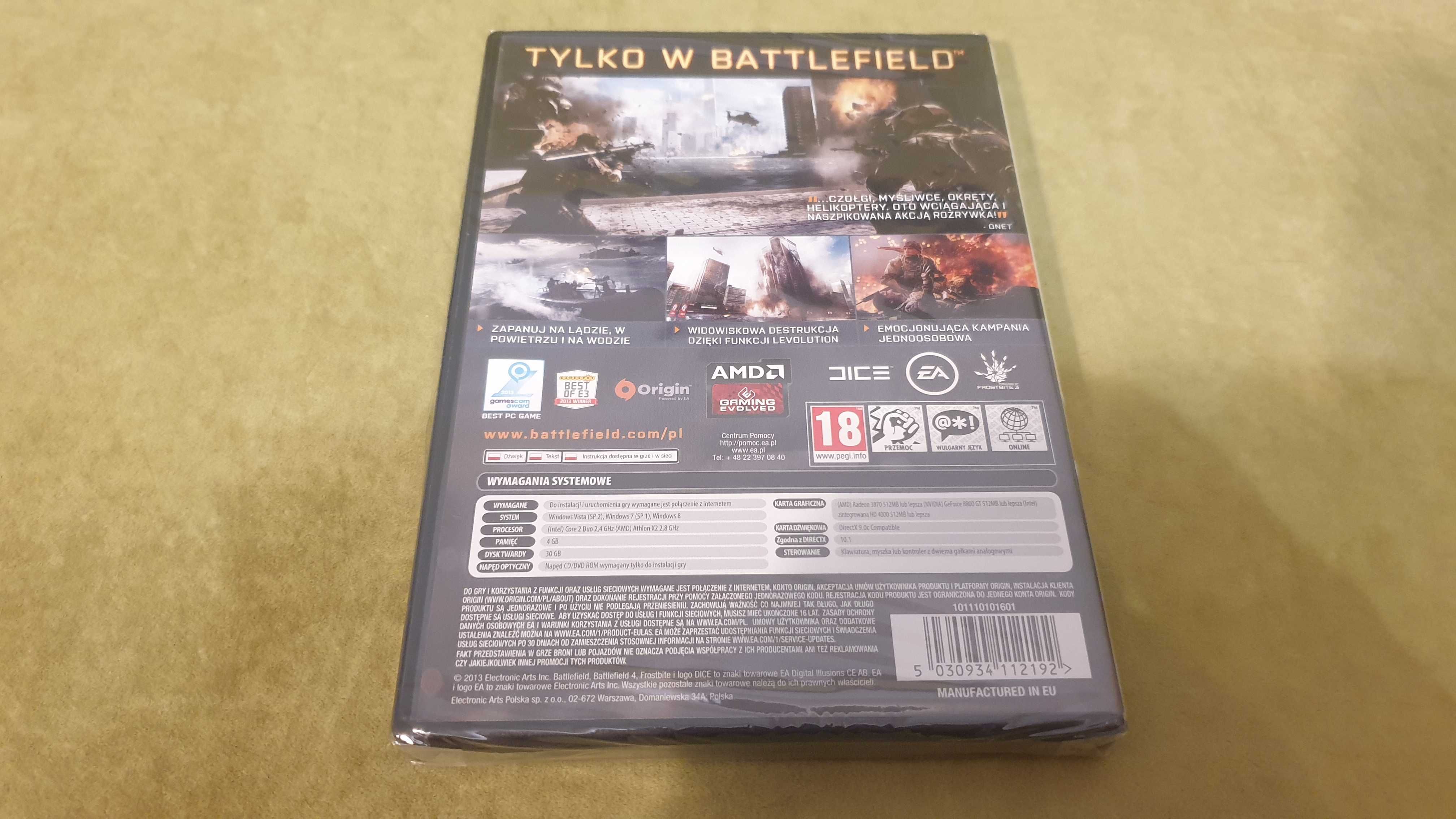 Battlefield 4 Polskie Wydanie na PC
