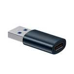 Baseus Ingenuity Series Mini adapter USB 3.1 OTG do USB C niebieski