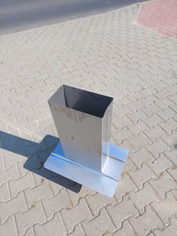 Przedłużenie komina, Przedłużka kominowa 80cm kwasoodporna 13x26 cm