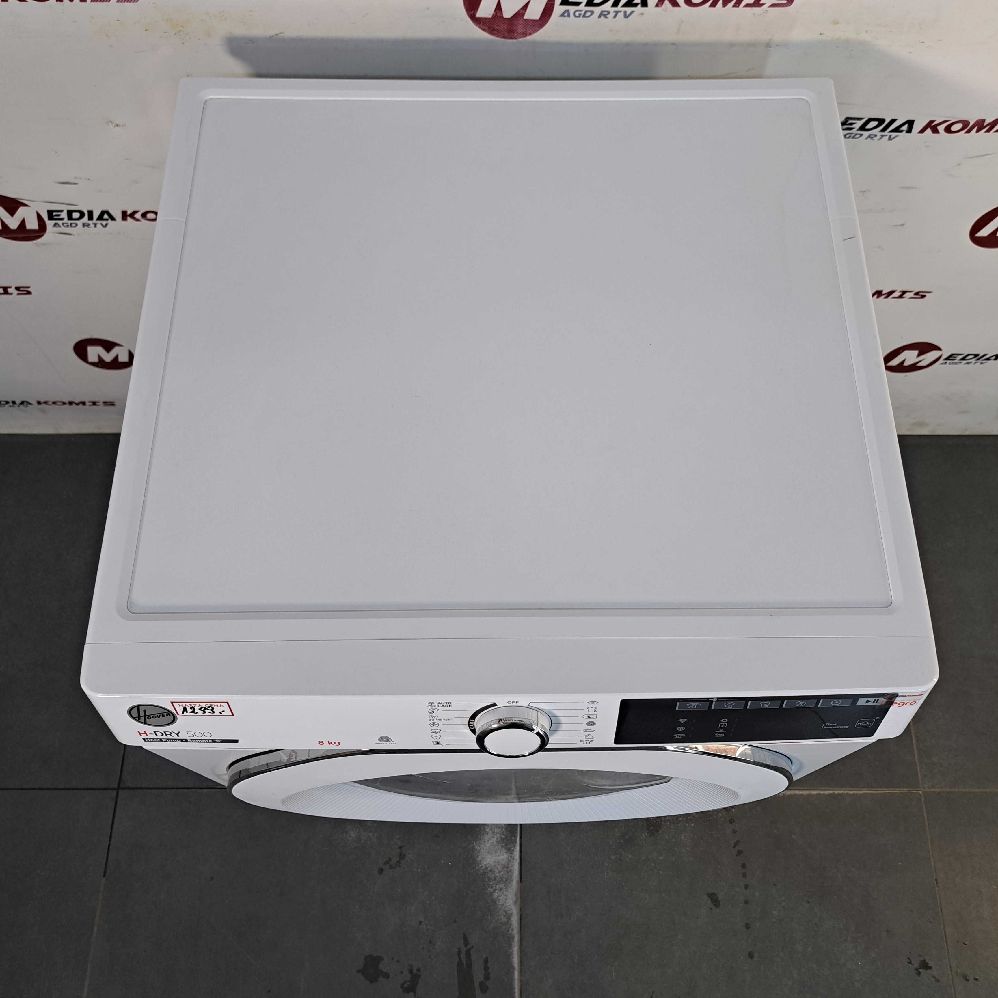 Suszarka Hoover NDE H8A2TCEXS-S [2 lata gwar] A++/8kg/pompa ciepła