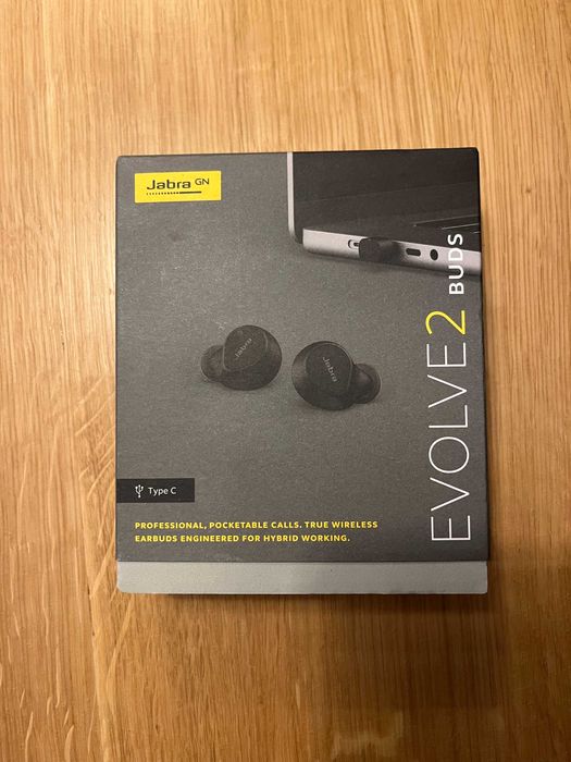 Słuchawki Jabra Evolve2 Buds ANC Bluetooth USB-C czarne