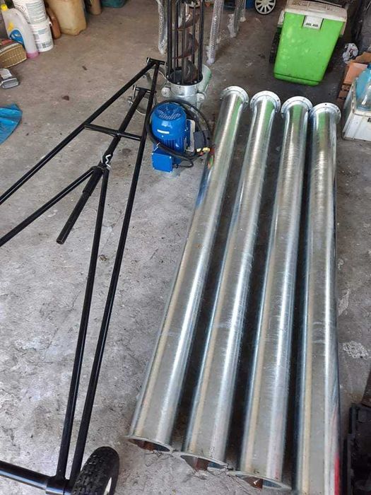 Rura przedłużka ocynk segment żmijka do zboża 110/140 Nowa DOSTAWA