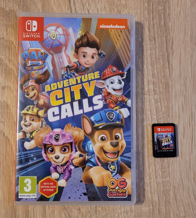 Po  Polsku - Psi Patrol Miasto przygód wzywa Nintendo Switch