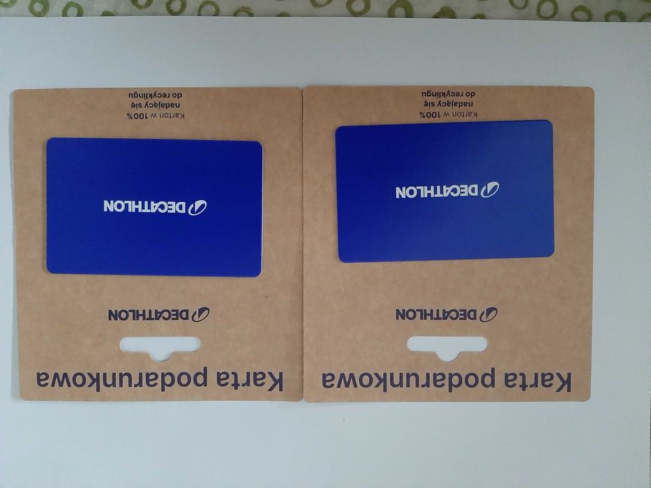 Karta podarunkowa decathlon