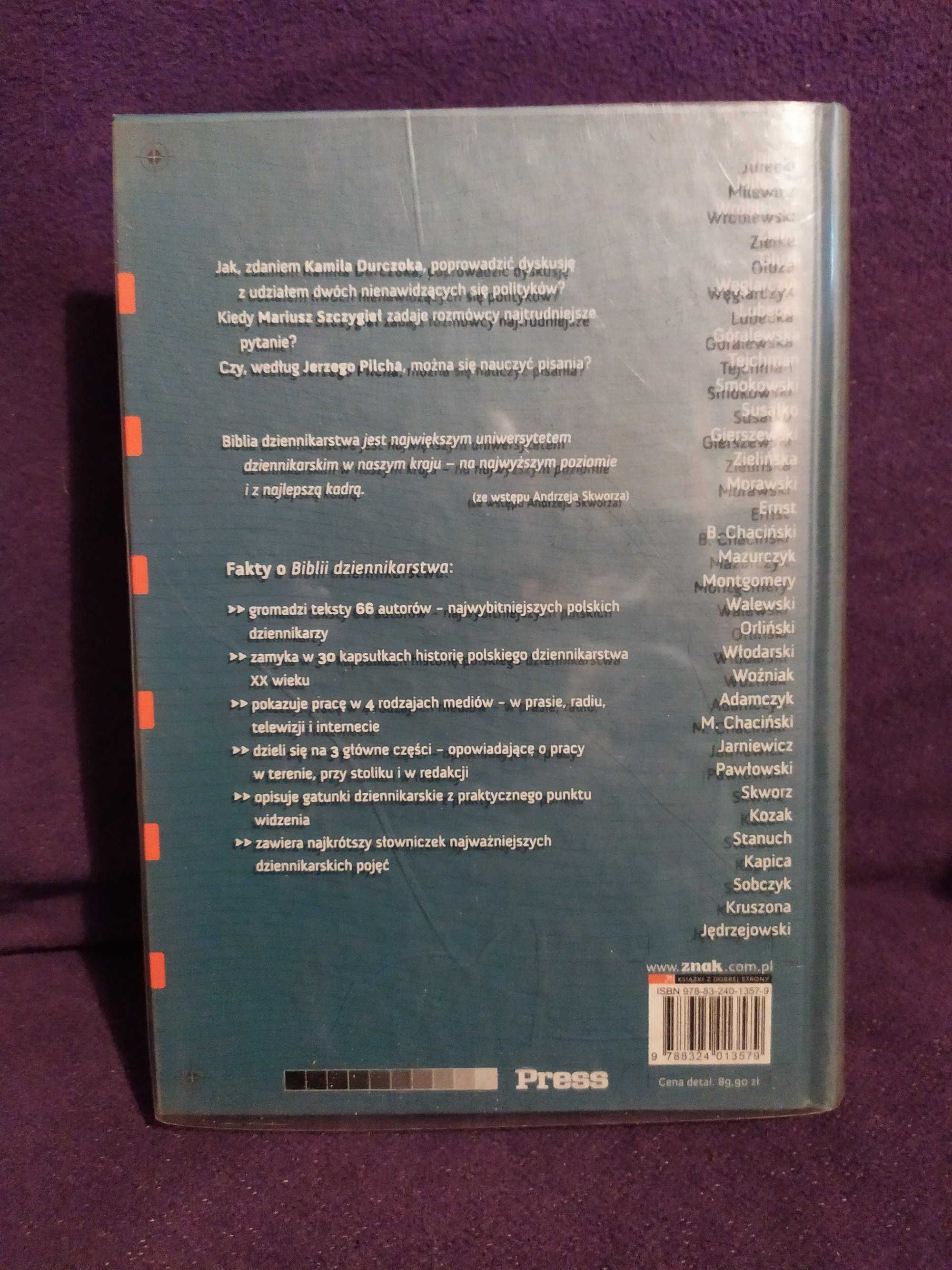 Biblia dziennikarstwa - pod red. Andrzeja Skworza i Andrzeja Niziołka