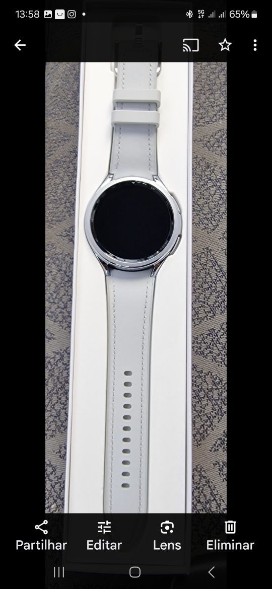 Samsung watch 6 com garantia