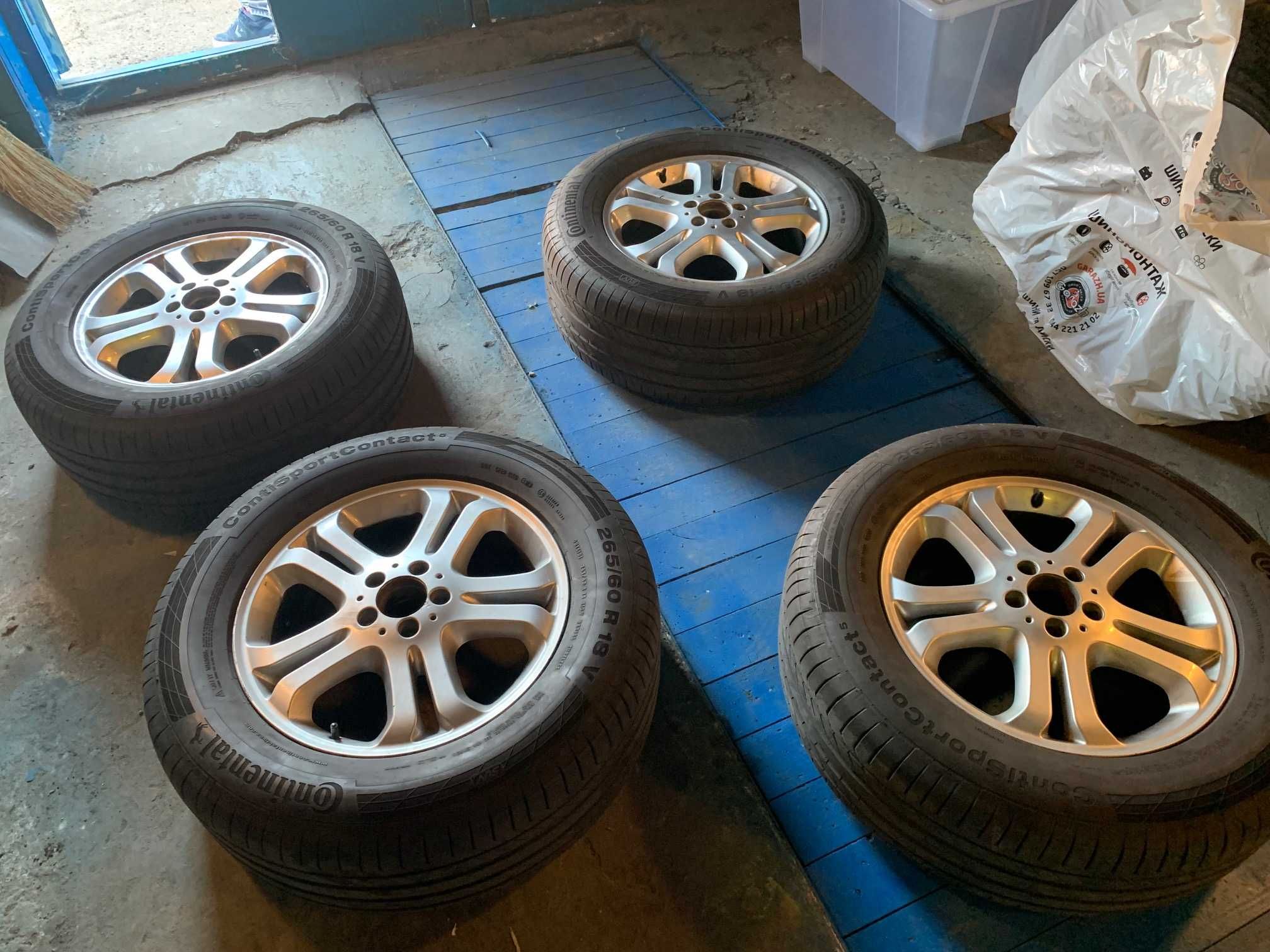 Резина CONTINENTAL ContiSportContact 5 SUV 265/60R18 20 год