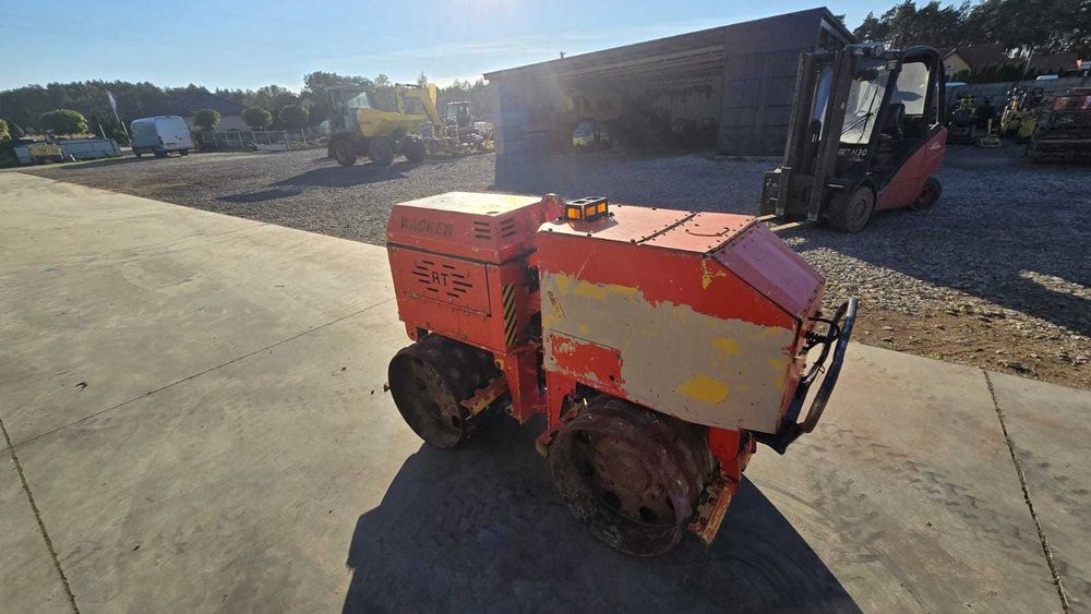 Walec okołkowany Wacker RT 820 (Ammann Weber Bomag)