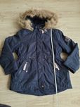 Kurtka zimowa parka 122-128 stan bardzo dobry