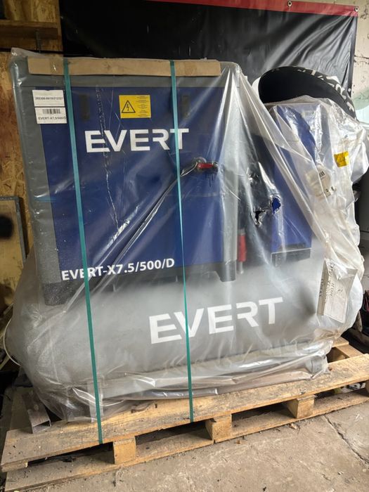 Sprężarka śrubowa Evert x7,5/500/D