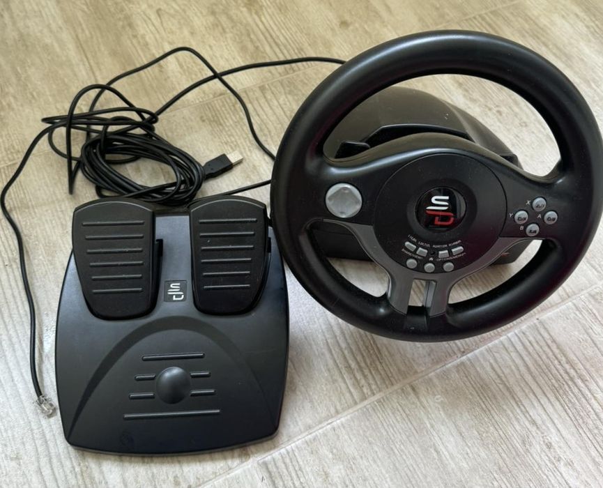 Продам рулевое колесо с педалями Subsonic Superdrive SV 250.