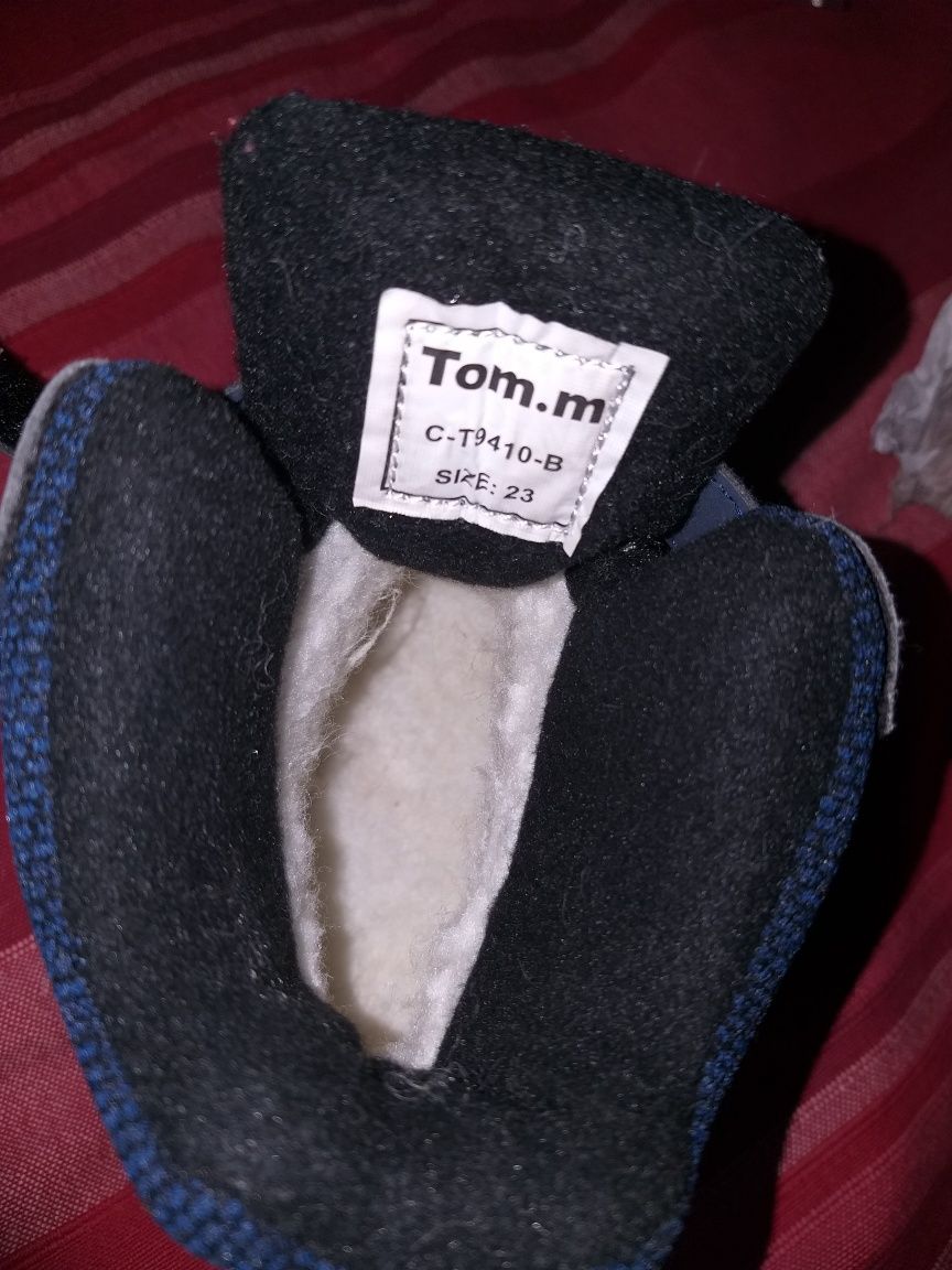 Зимние сапожки TOM.M 23 р