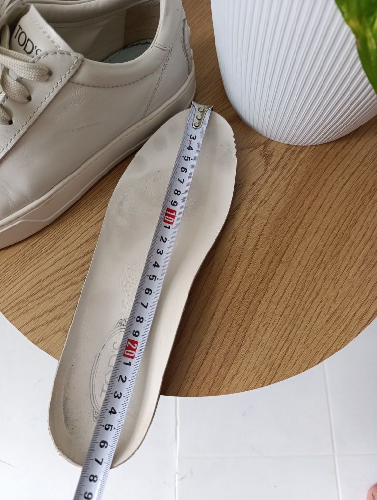 Мужские кожаные кроссовки tod’s mens leather trainers sneakers