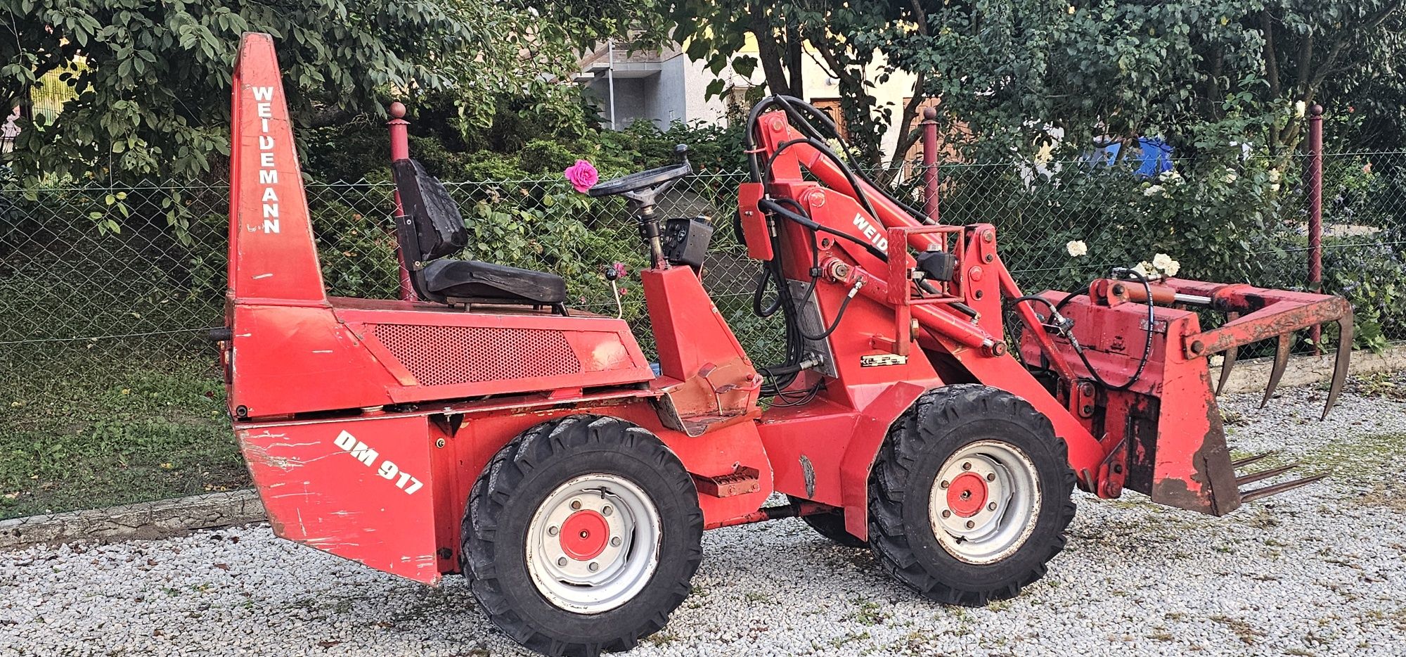 Weidemann 917 Mocna ! 4cyl. krokodyl miniładowarka mini  ładowarka