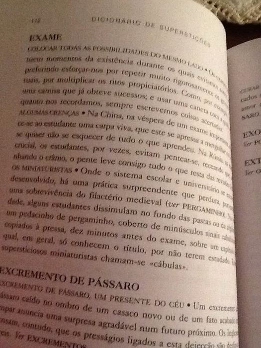 1 Edição - Hubert Laurioz - Dicionario de Superstiçoes -