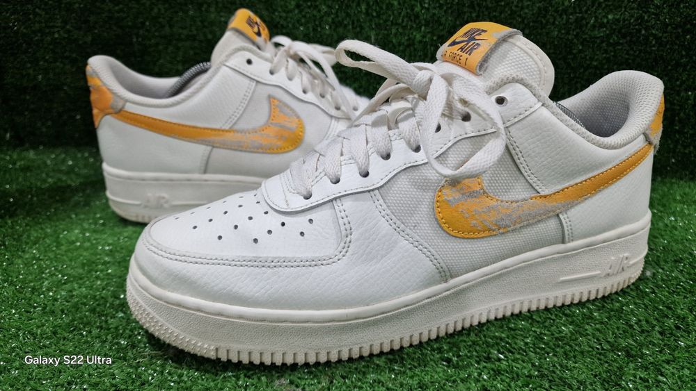 Nike Air Force 1 '07 size white orange 42 розмір