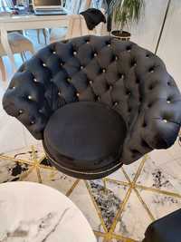 Eleganckie fotele muszelka glamour 2szt