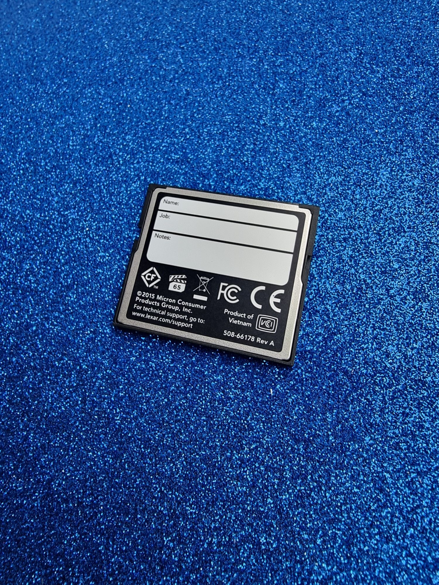 LEXAR 128GB Professional 1066x Compact Flash Memory Card 160 M