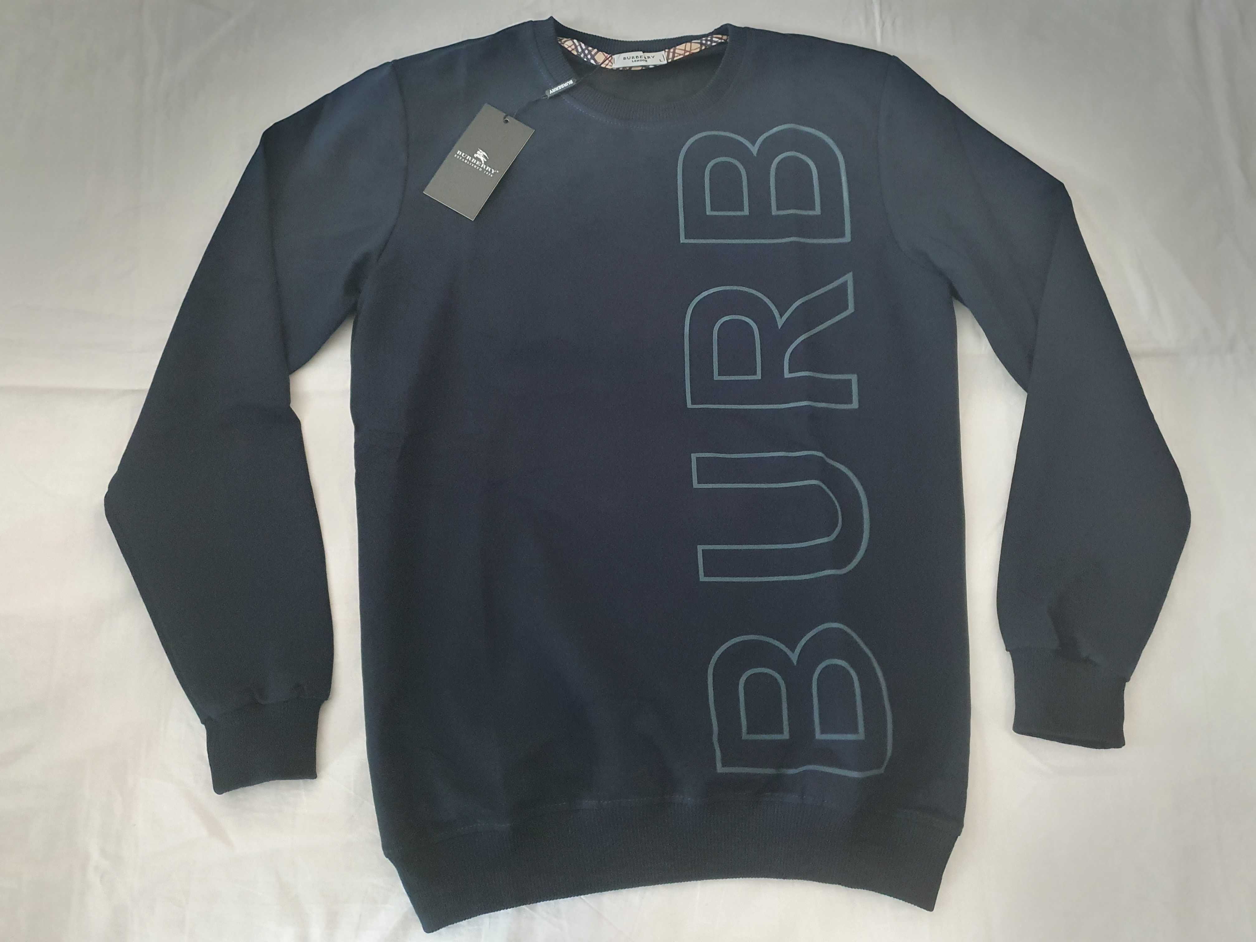 NOWA męska bluza Burberry bluzka klasyk bb london L