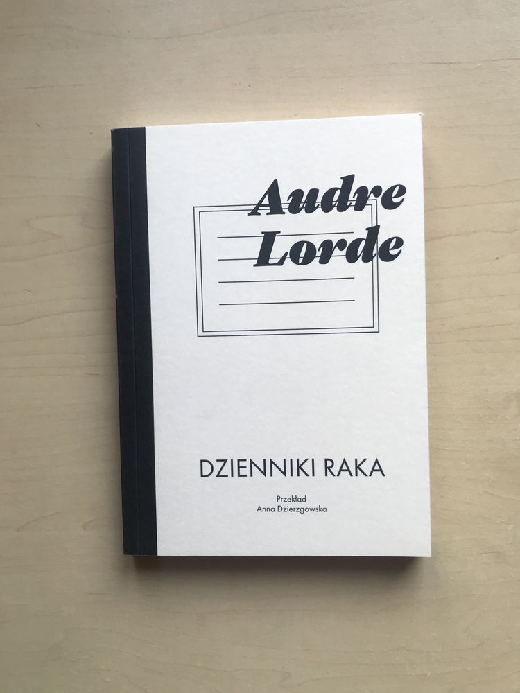 Dzienniki raka, Audre Lorde