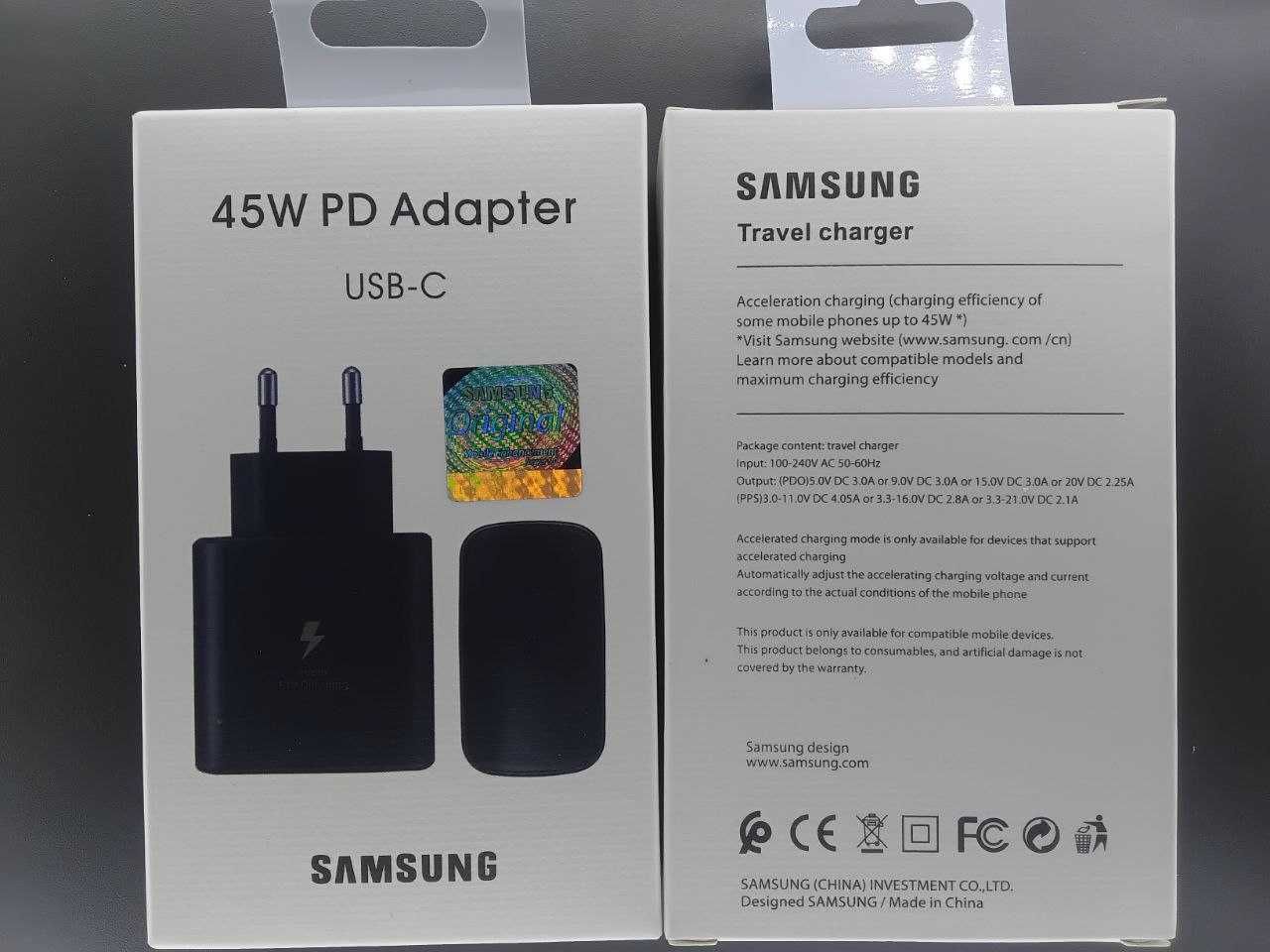 Samsung Power Adapter 45 W FastCharge QC .2..3