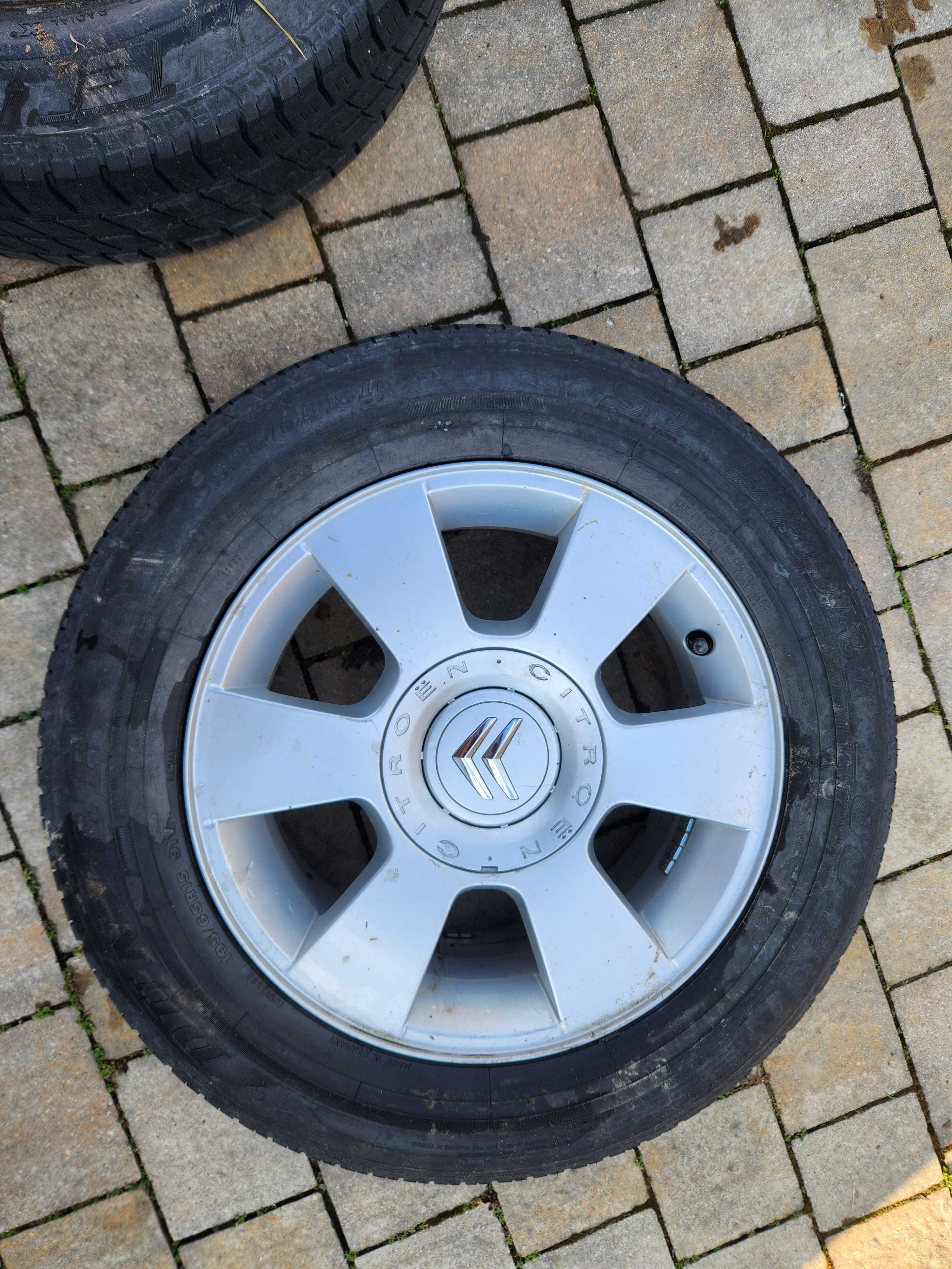 Felgi Aluminiowe Citroen Berlingo Peugeot Partner 15  6,5J15 CH4-27