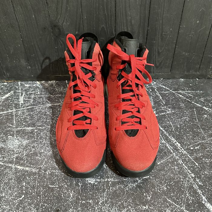 Замшеві ботінки Nike Air Jordan Retro 6. 47 розмір 30.5 см