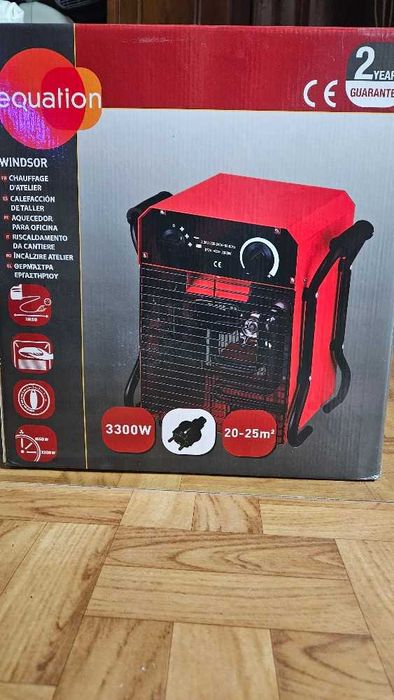 Termo-ventilador para áreas grandes