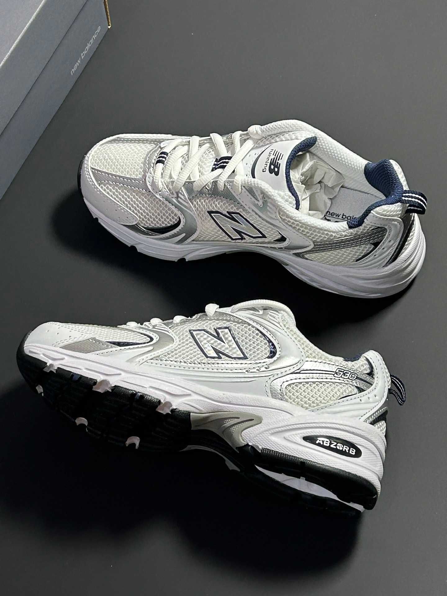 NewBalance _Nowy*530_White_Silver_Navy*UnisexTrampk37