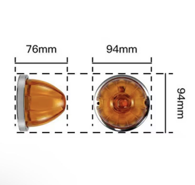Габаритні ліхтари на вантажівку