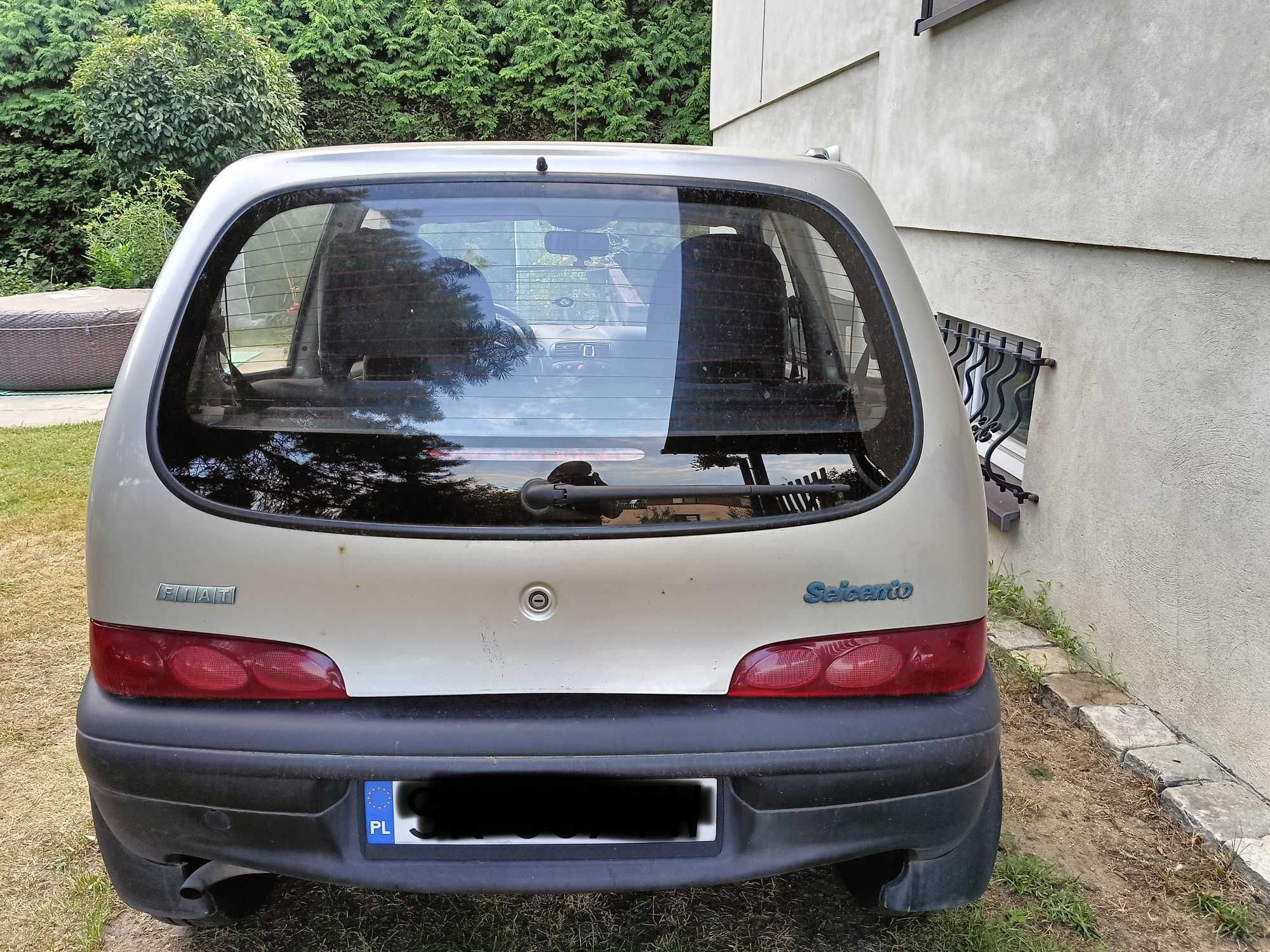 Fiat Seicento 1.1 2003 – bardzo dobry stan, niski przebieg.