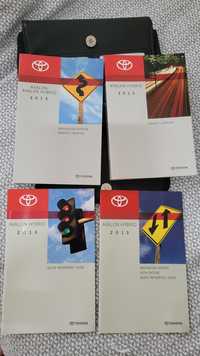 Manual инструкция Toyota Avalon 13-18 английский язык