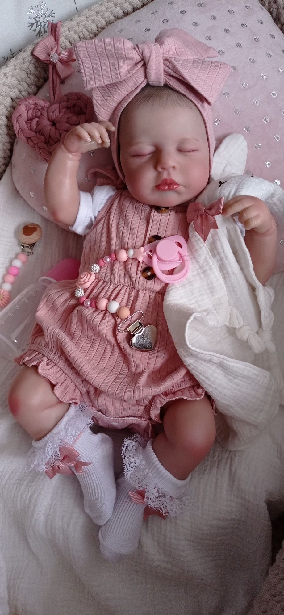 Lala w typie reborn z wyprawką