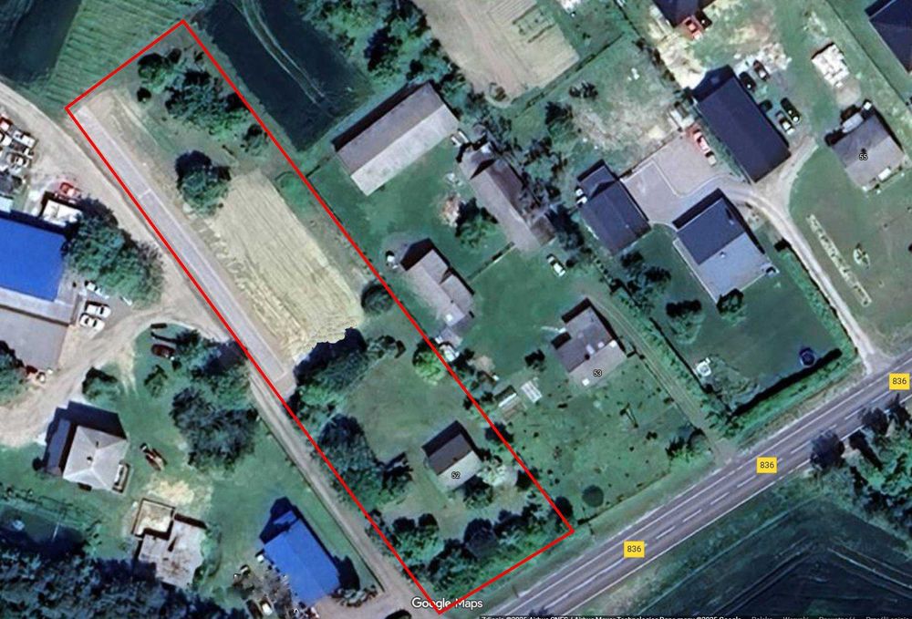 Sprzedam działkę z domem do remontu - 38 arów, Osowa (okolice Bychawy)