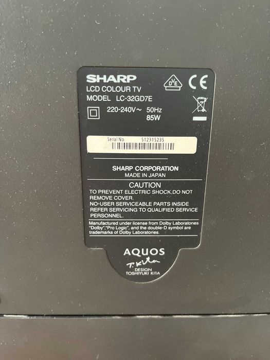 Sharp  32″ LCD HD Ready