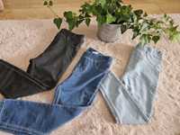 Legginsy jegginsy jeansy h&m 98-104