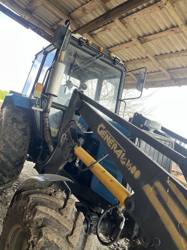 Мтз 1025 з мановским мотором 165к/с з погрущиком General 1600