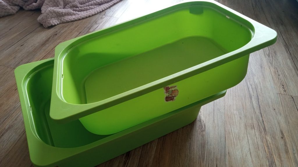 2 pojemniki trofast Ikea