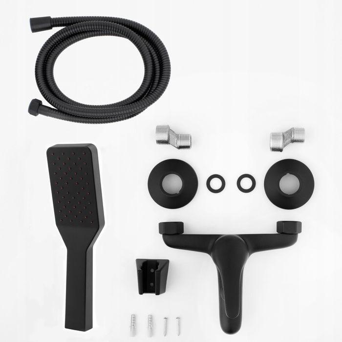 Bateria Wannowa Jednouchwytowa Łazienki Ścienna Prysznicowa Natryskowa