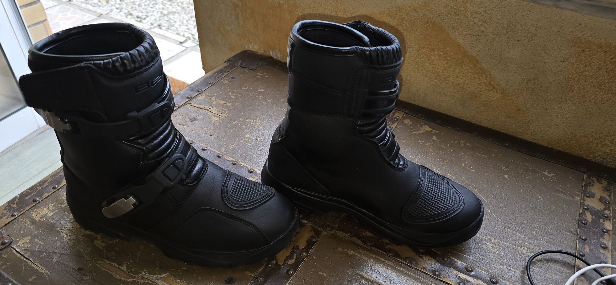 Botas de mota estrada