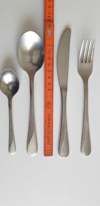 Starocie z Gdyni - Stare sztućce GERLACH zestaw 28szt.